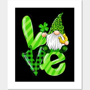 Gnome St Patrick's Day Posters and Art